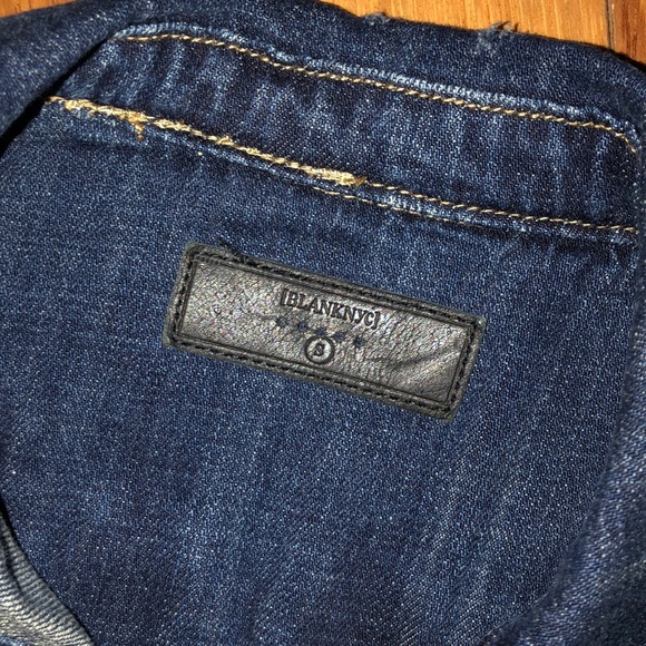 Blank NYC Floral Embroidered Jean Jacket - Picture 4 of 11